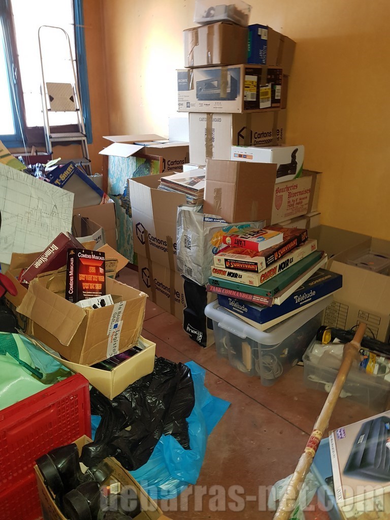 Débarras integrale d'une maison